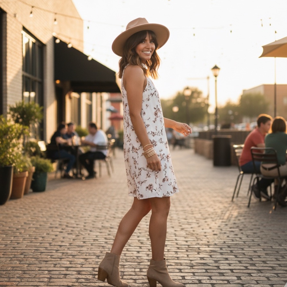 Dainty Hooligan Floral Shift Dress